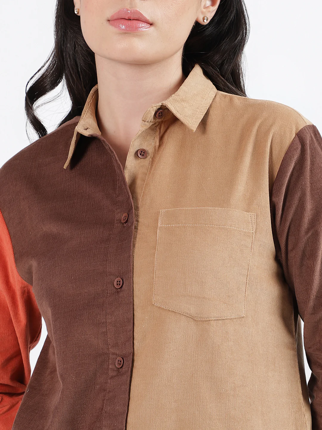 Iconic Multi Fashion Color Block Regular Fit Shirt - Image 5