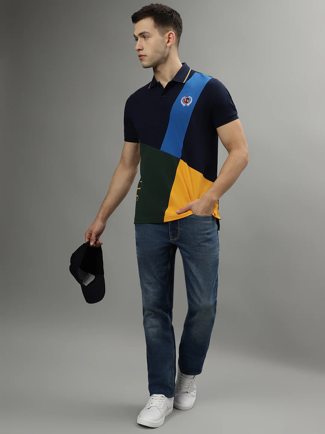 Iconic Men Blue Washed Mid-Rise Skinny Fit Jeans - Image 4