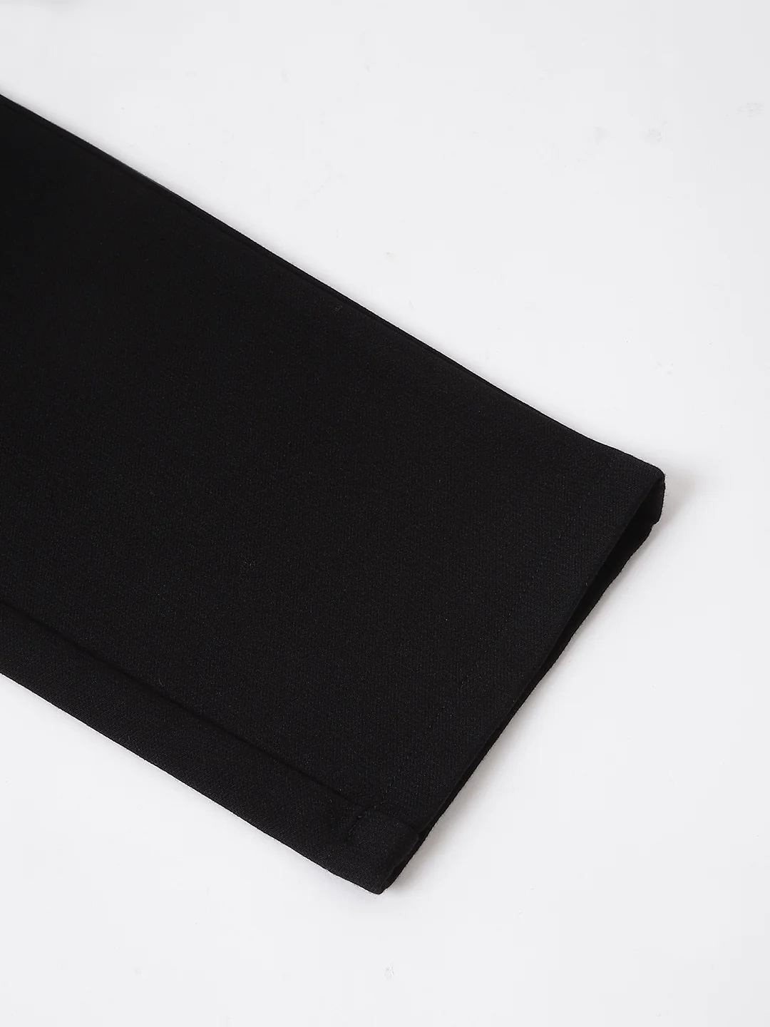 Iconic Men Black Solid Regular Fit Track Pants - Image 8