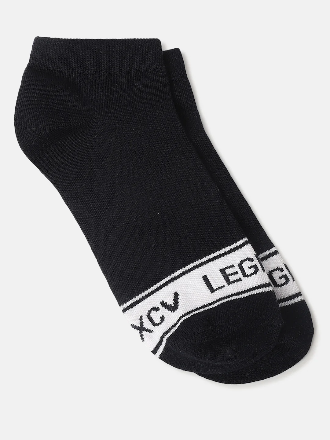 Iconic Men Multicolour Color-blocked Ankle Length Socks (Pack of 3) - Image 5