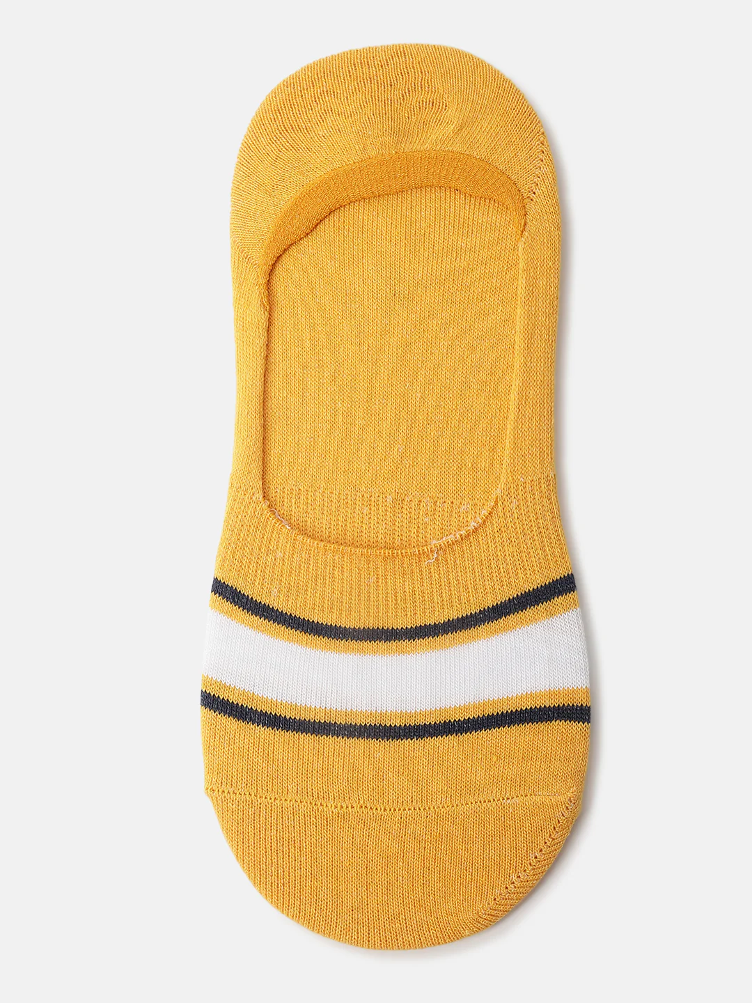 Iconic Men Multicolour Striped Shoe-liner Socks (Pack of 5) - Image 5