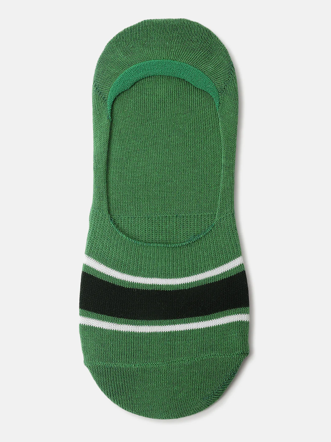 Iconic Men Multicolour Striped Shoe-liner Socks (Pack of 5) - Image 6