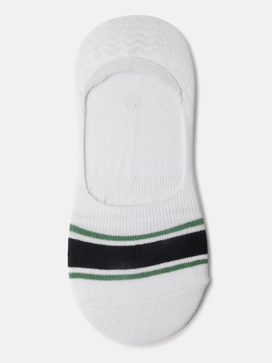 Iconic Men Multicolour Striped Shoe-liner Socks (Pack of 5) - Image 7