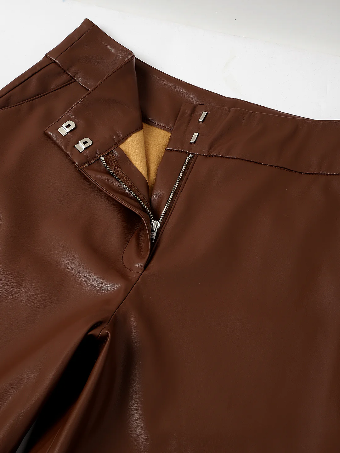 Iconic Women Solid High-Rise Flat-Front Trouser - Image 7
