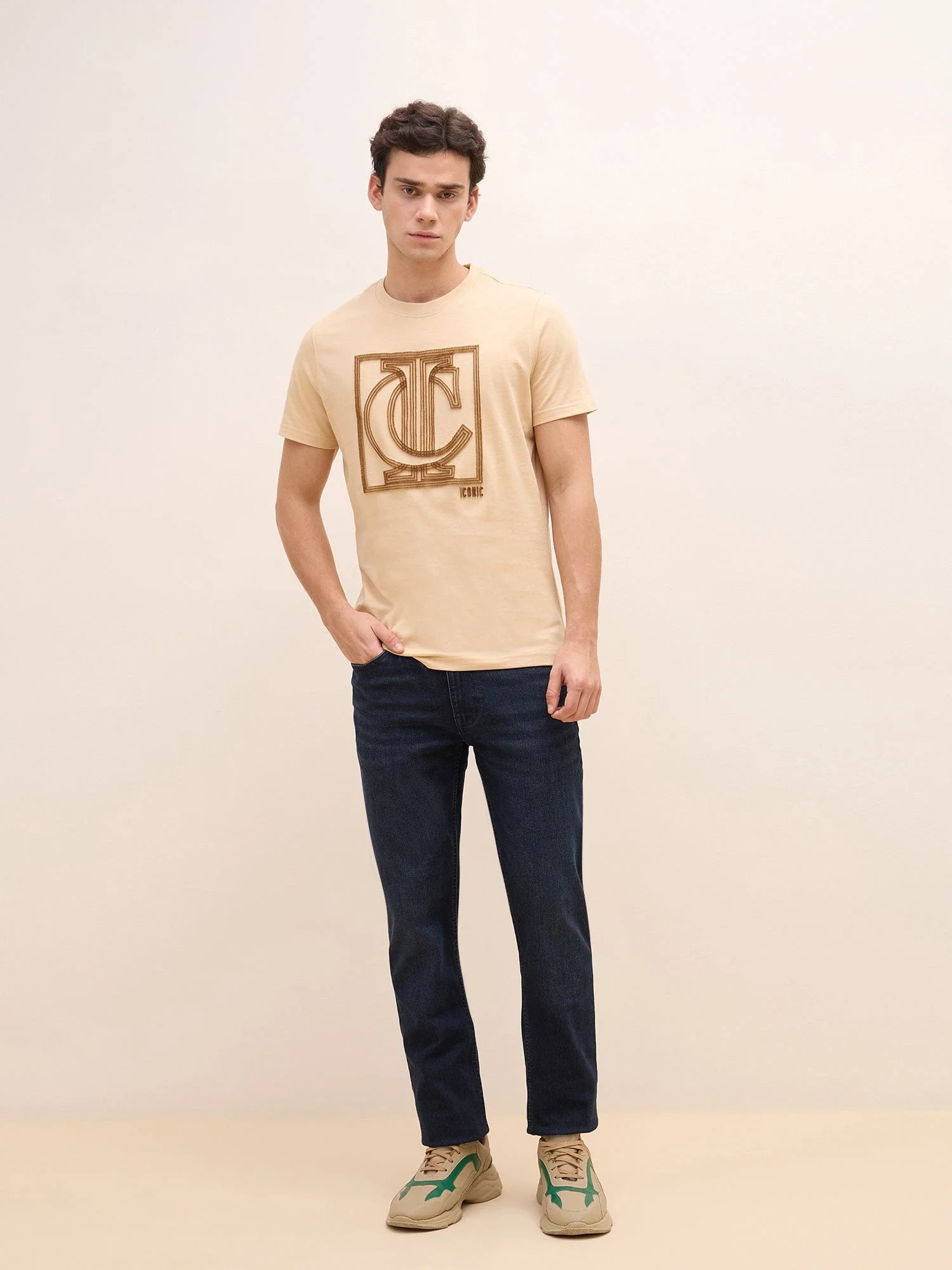 Iconic Men Blue Slim Fit Solid Jeans - Image 2