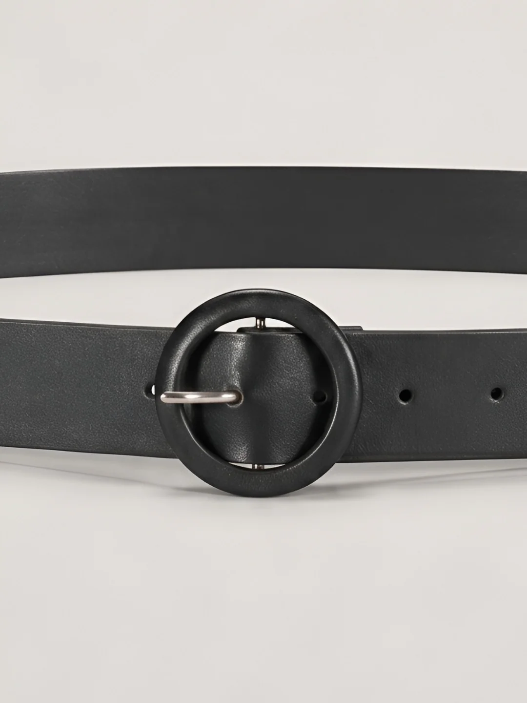 Iconic Black Pu Women Belt - Image 2