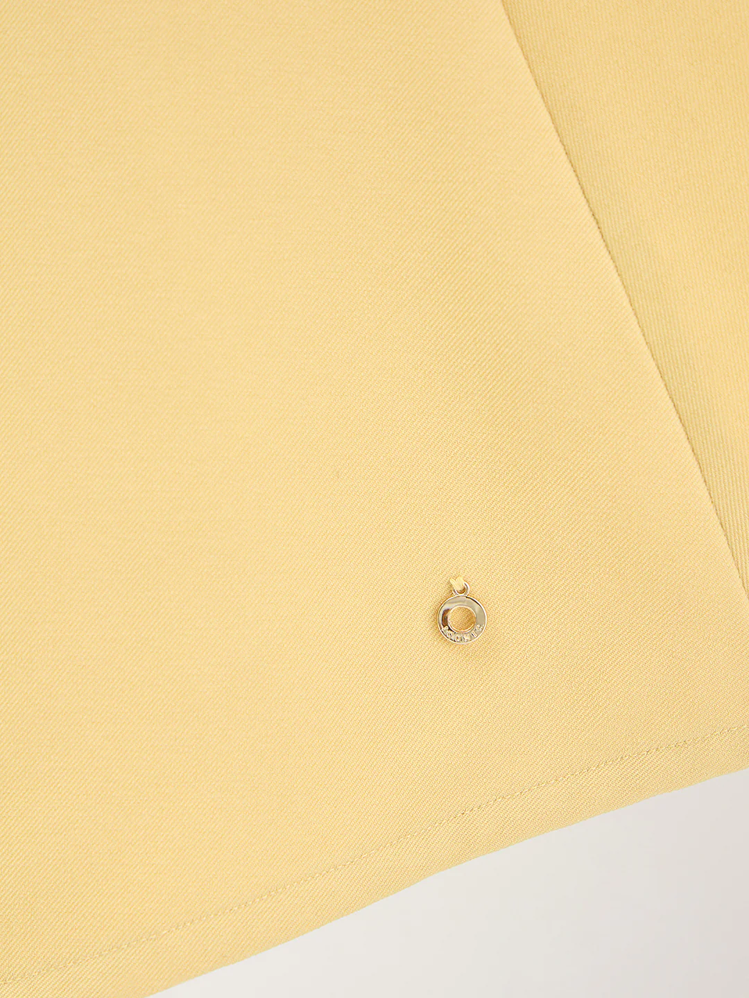 Iconic Women Yellow Solid Stretchable Regular Fit Dress - Image 6