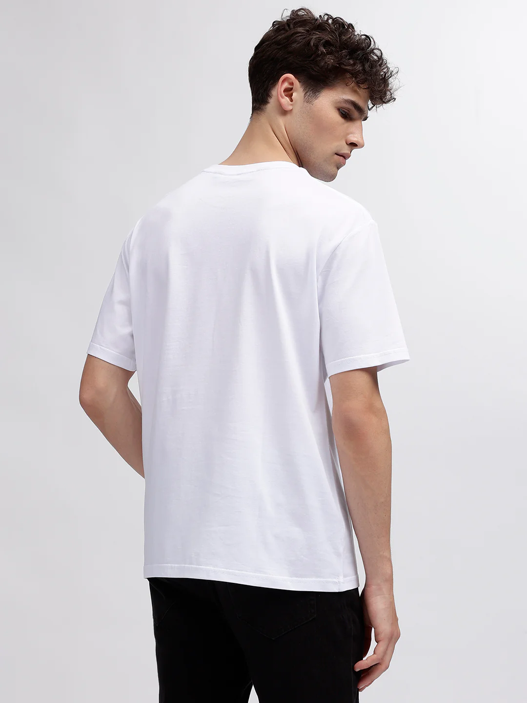 Just Cavalli White Fashion Logo Regular Fit Tshirt - Image 4