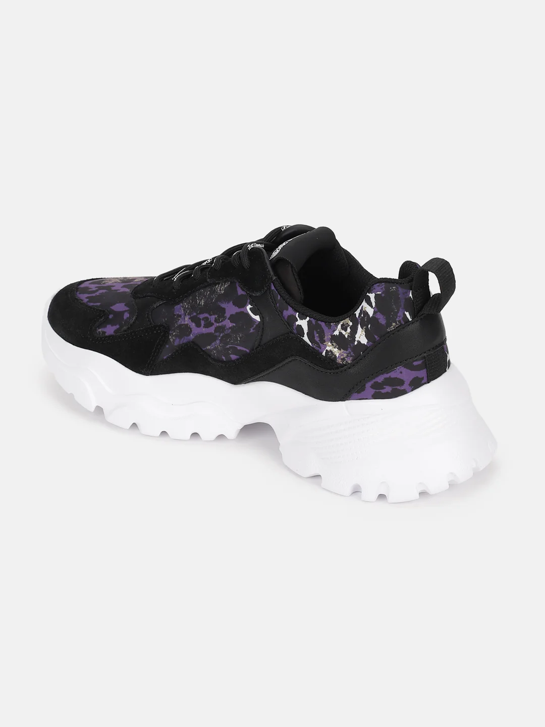Just Cavalli Women Multi Color Printed Lace-up Sneakers - Image 8
