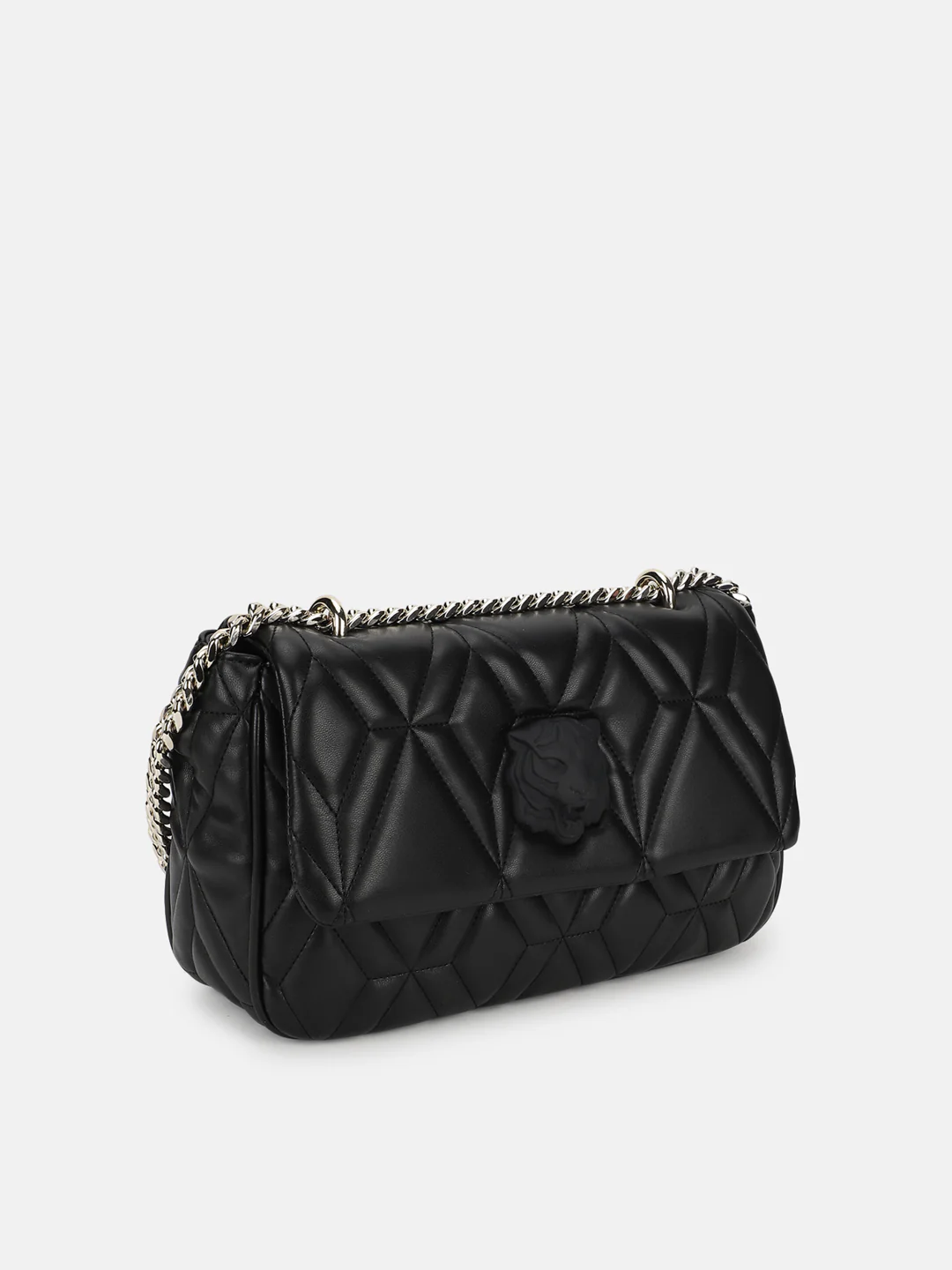 Just Cavalli Women Black Solid Crossbody Bags - Image 3