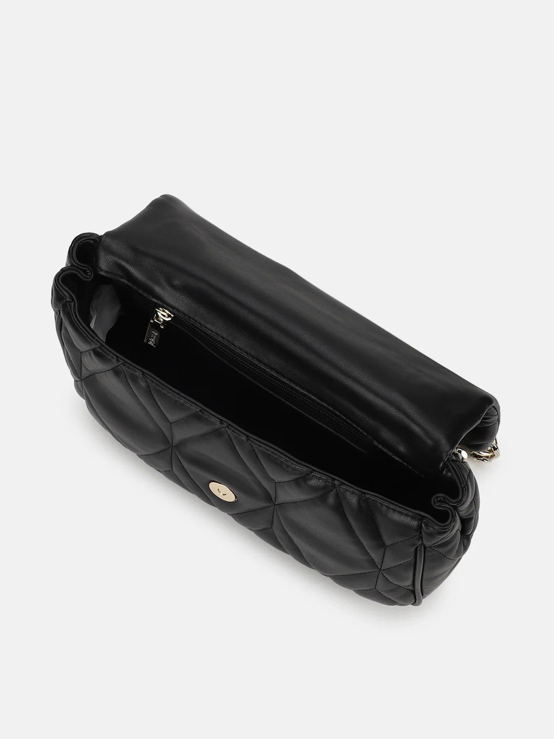 Just Cavalli Women Black Solid Crossbody Bags - Image 4