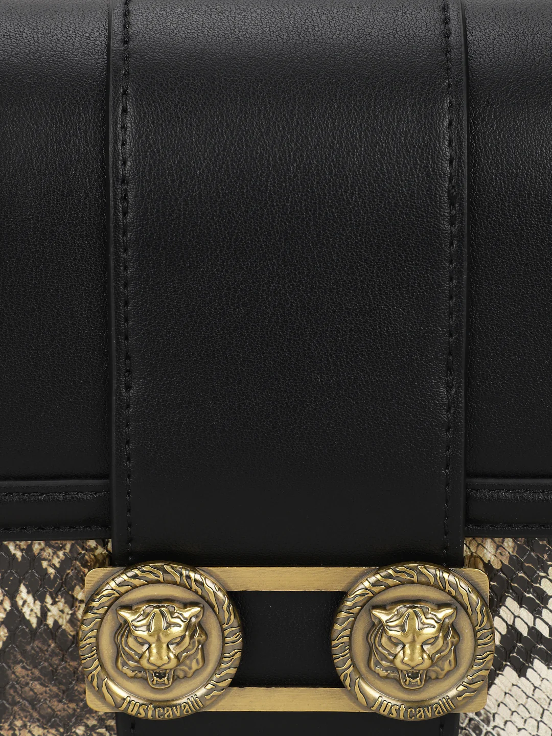 Just Cavalli Women Multi Printed Textured Shoulder Bags - Image 5