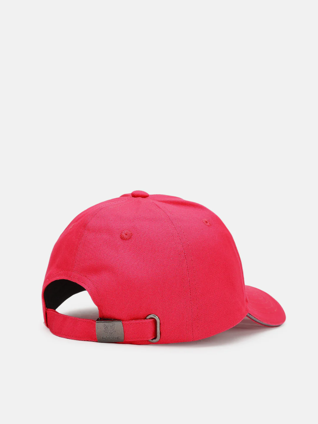 Just Cavalli Men Fuchsia Embroidered Baseball Caps - Image 4
