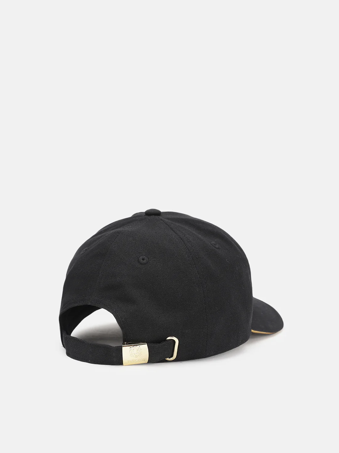 Just Cavalli Men Black Embroidered Baseball Caps - Image 4