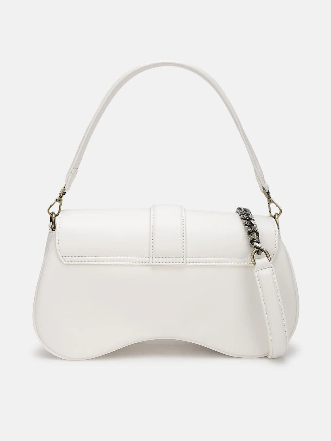 Just Cavalli Women White Solid Sling Bags - Image 2