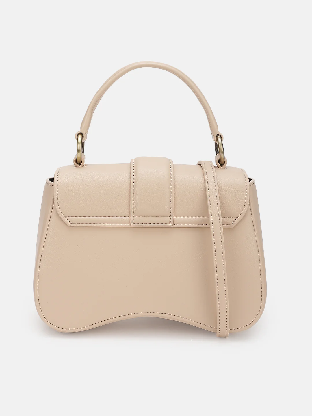 Just Cavalli Women Beige Solid Sling Bags - Image 2