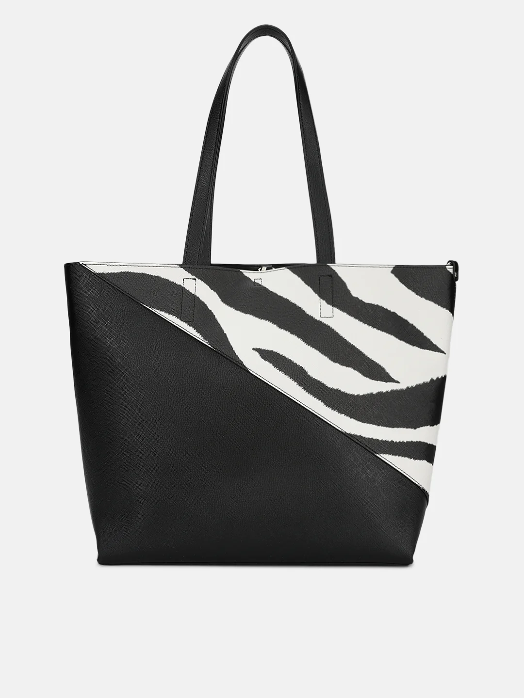 Just Cavalli Women Black Printed Tote Bags - Image 3
