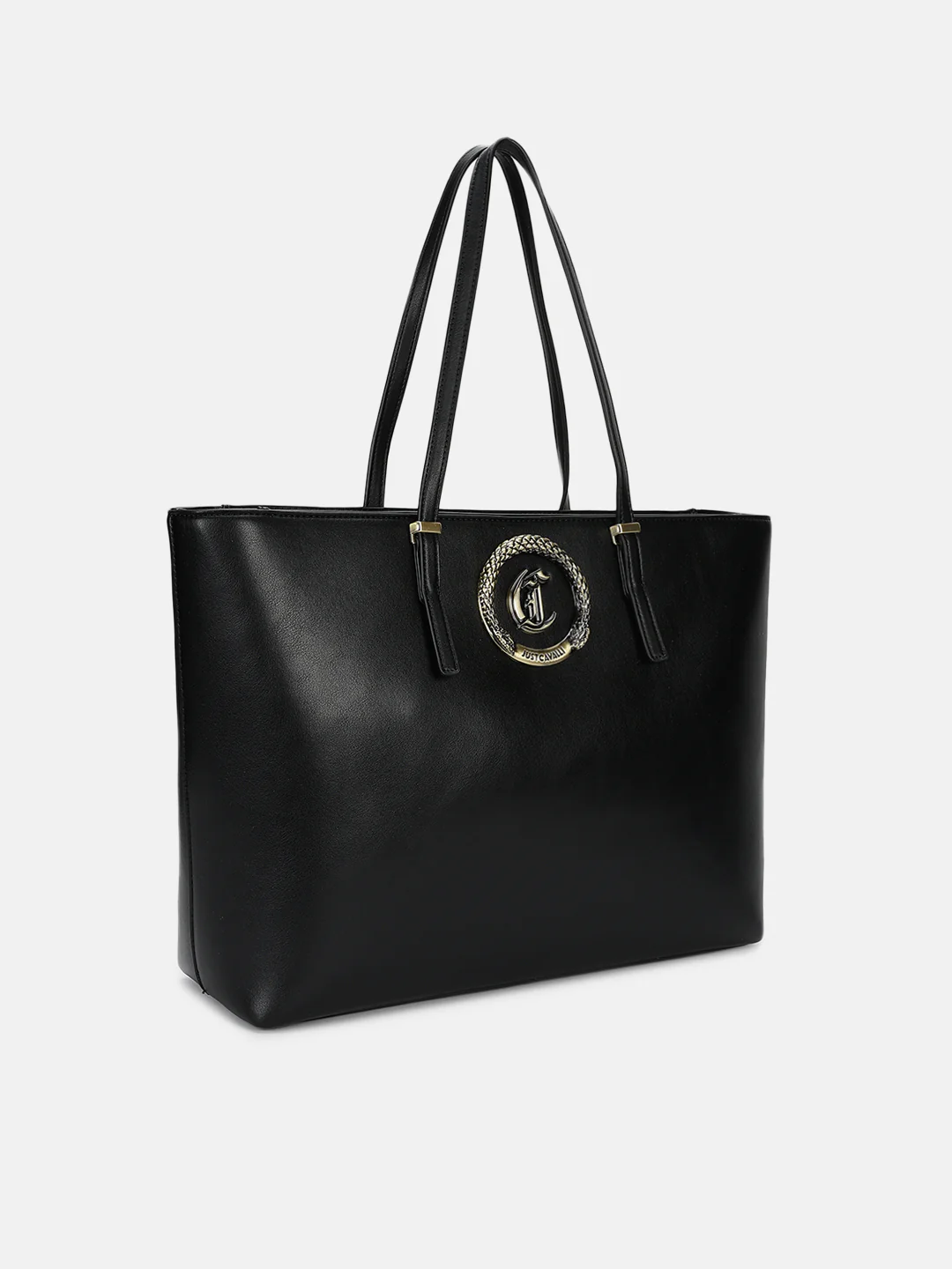 Just Cavalli Women Black Solid Tote Bags - Image 2