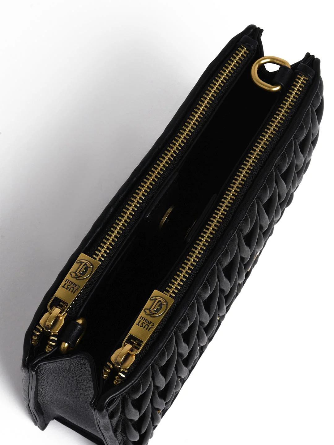 Just Cavalli Women Black Solid Wallet - Image 3