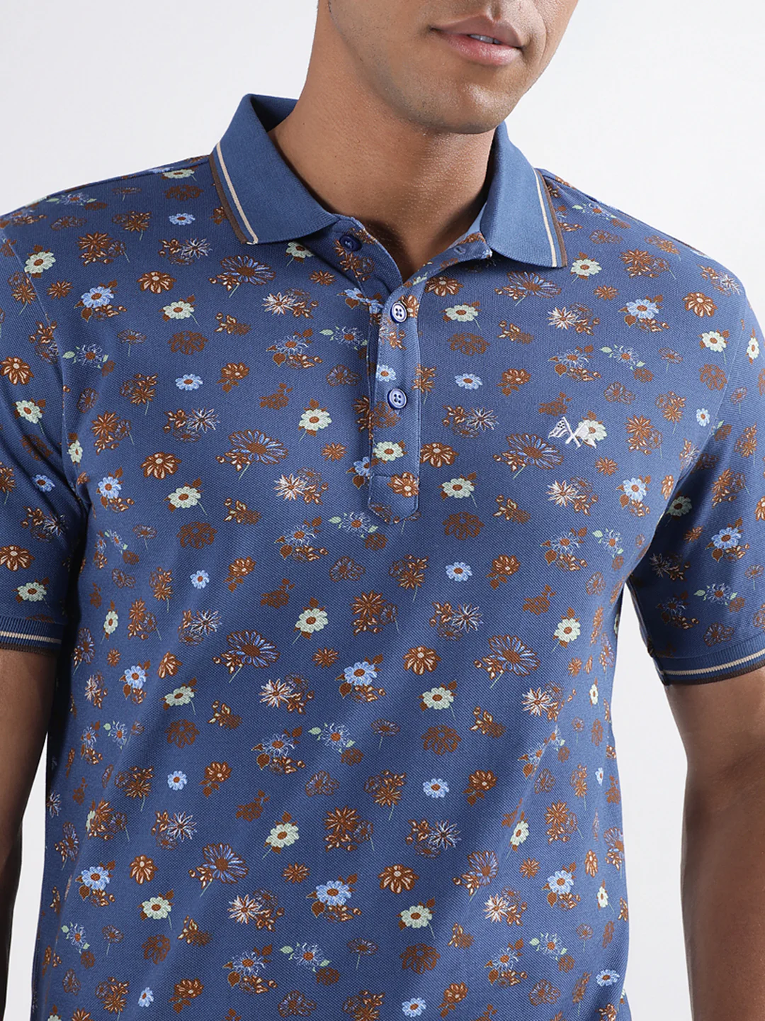 Lindbergh Multi Printed Regular Fit Polo Tshirt - Image 6
