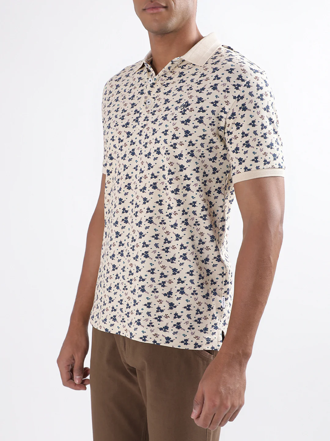 Lindbergh Multi Printed Regular Fit Polo Tshirt - Image 4