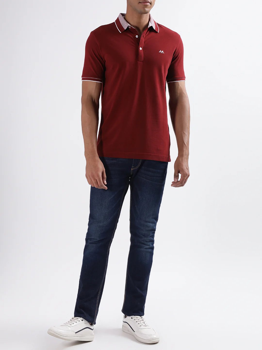 Lindbergh Red Regular Fit Polo Tshirt - Image 4