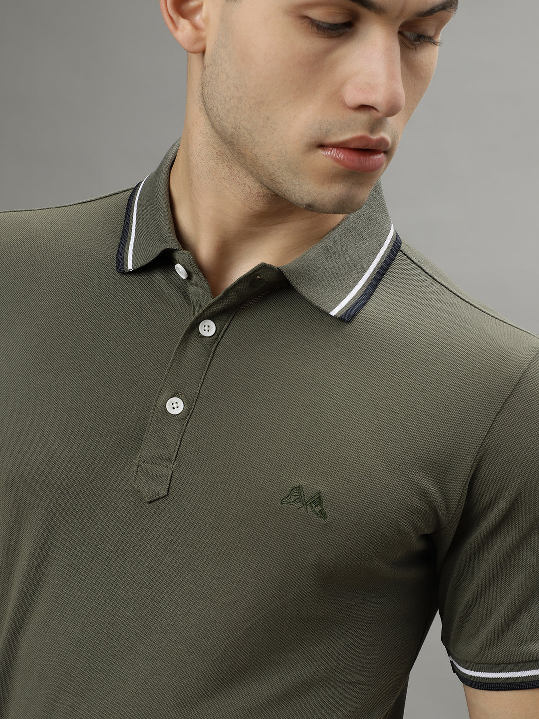 Lindbergh Green Fashion Regular Fit Polo Tshirt - Image 7