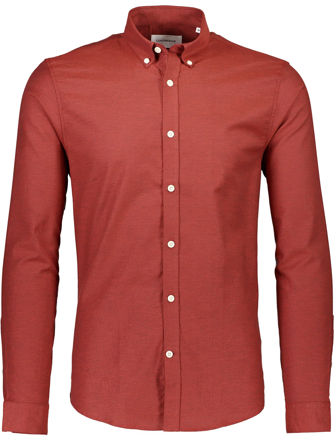 Lindbergh Red Slim Fit Shirt - Image 4
