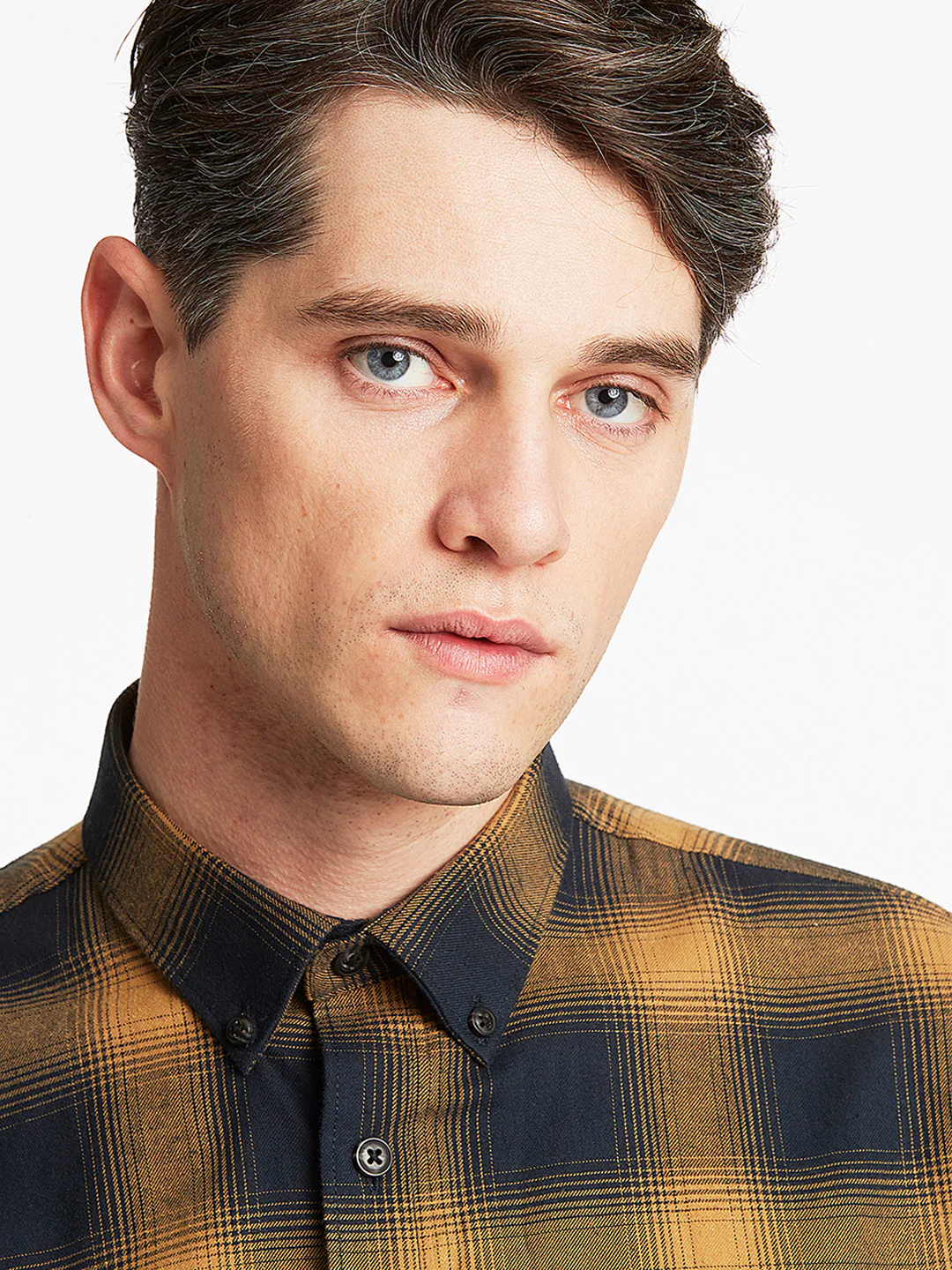 Lindbergh Brown Checked Relaxed Fit Shirt - Image 4