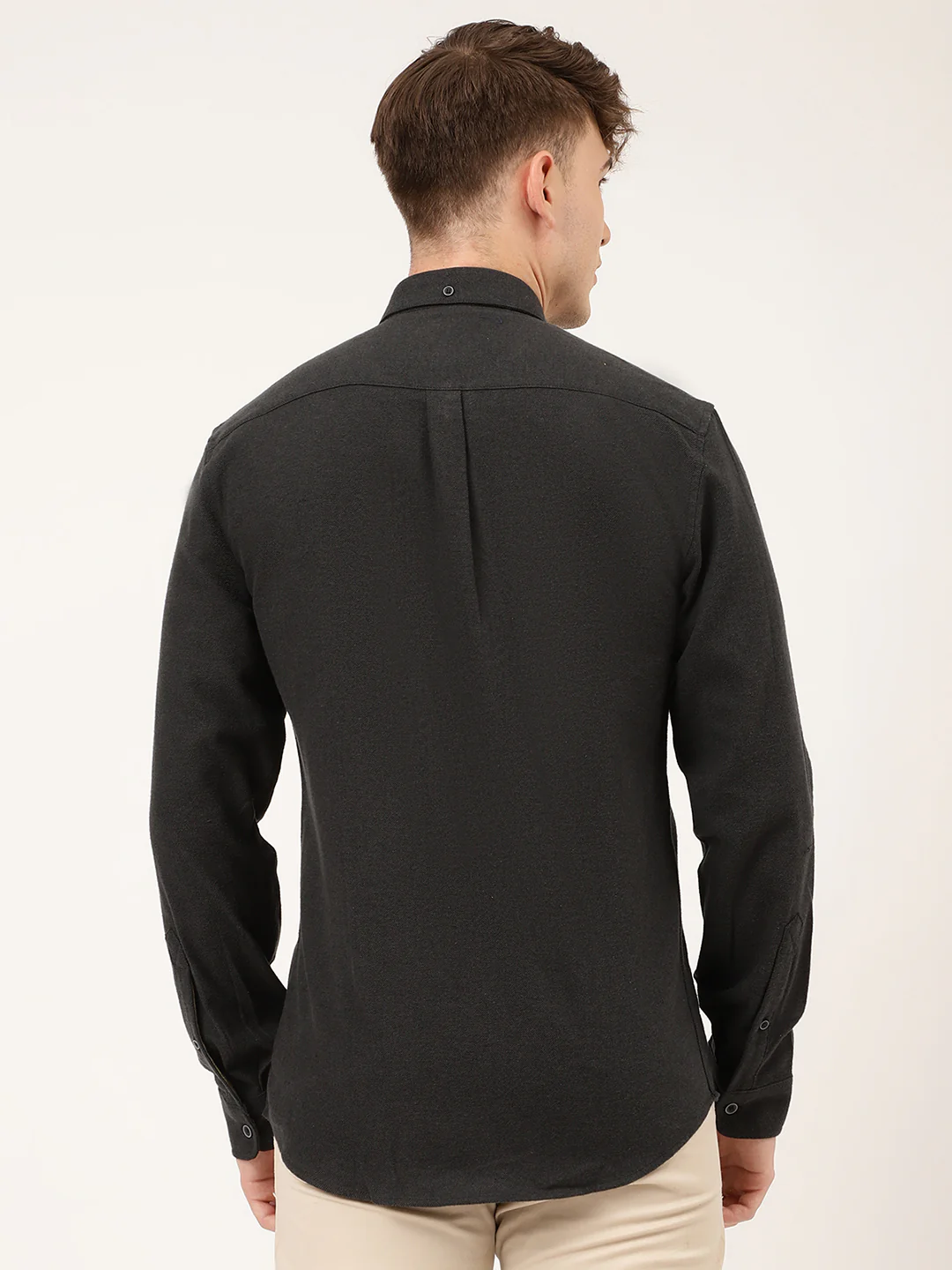 Lindbergh Men Black Solid Collar Shirt - Image 3