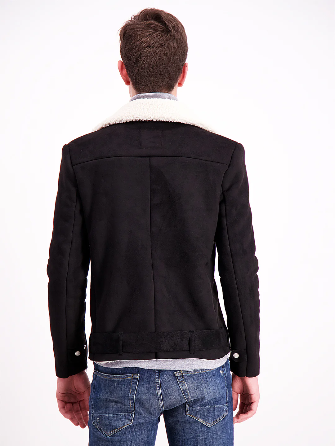 Lindbergh Men Black Solid Jacket - Image 2
