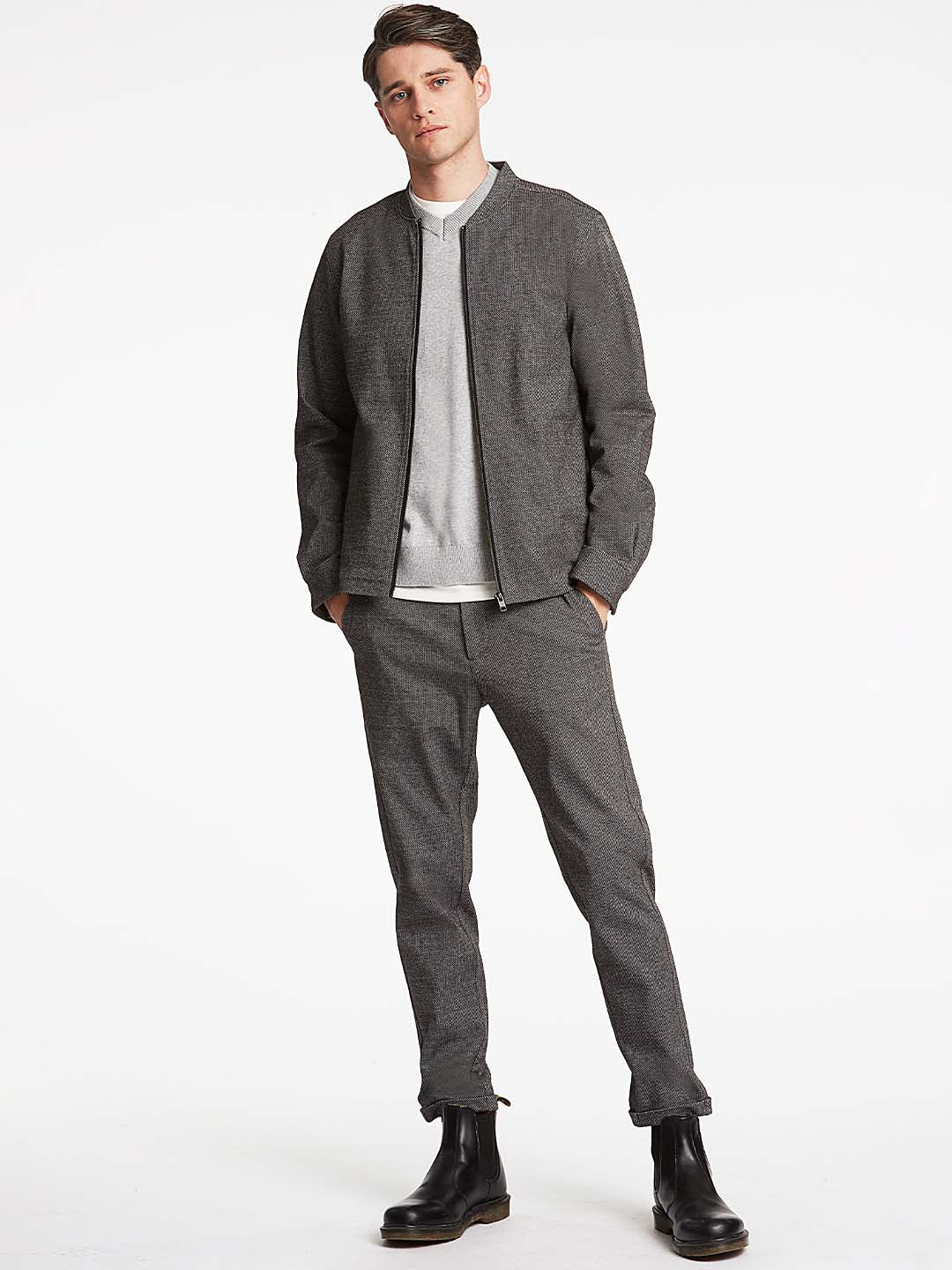 Lindbergh Men Black Printed Jacket - Image 3