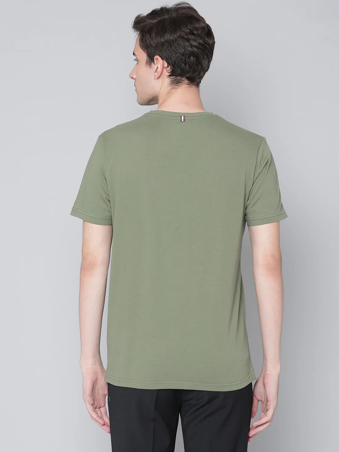 Lindbergh Light Army Fashion Logo Slim Fit Tshirt - Image 2