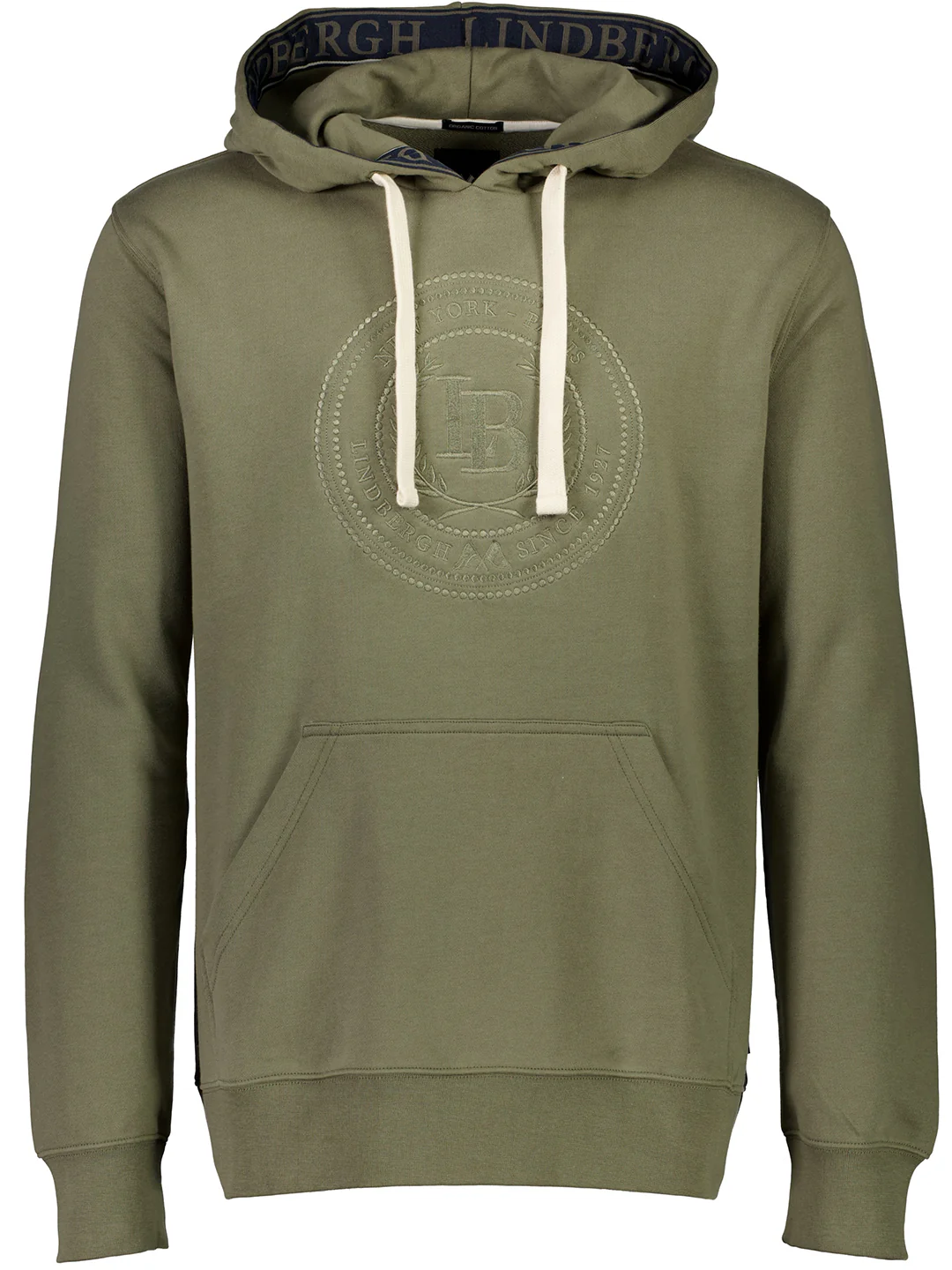 Lindbergh Men Green Printed Sweatshirt - Image 4