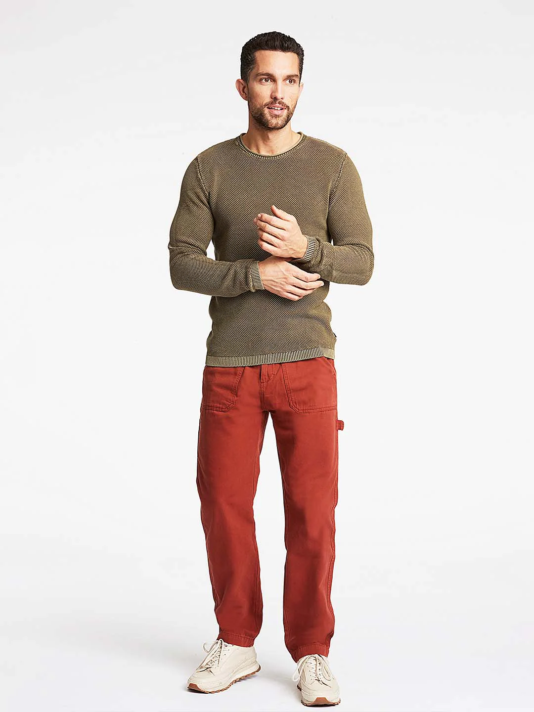 Lindbergh Men Green Solid Sweater - Image 3