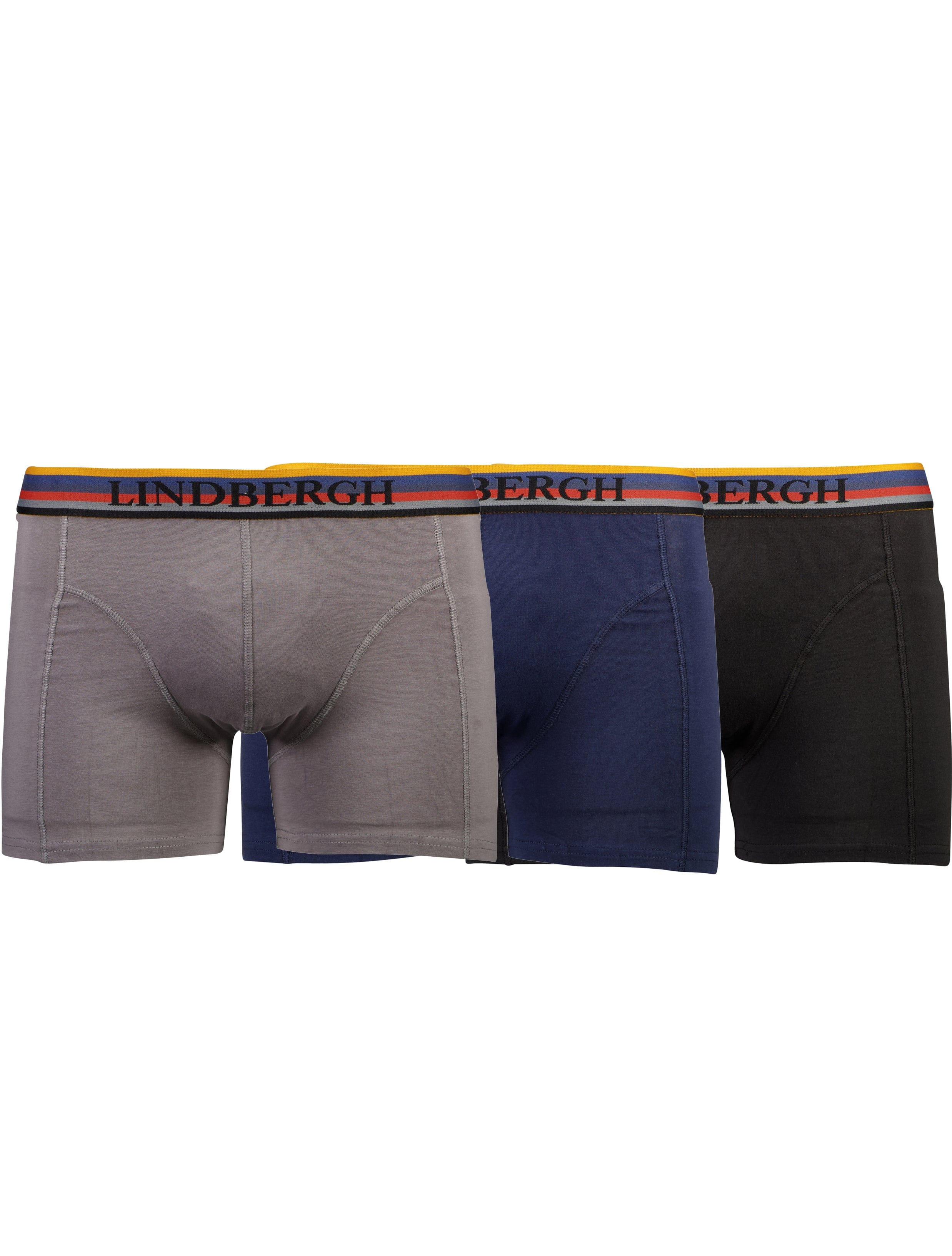 Lindbergh Men Regular Fit Solid Boxer