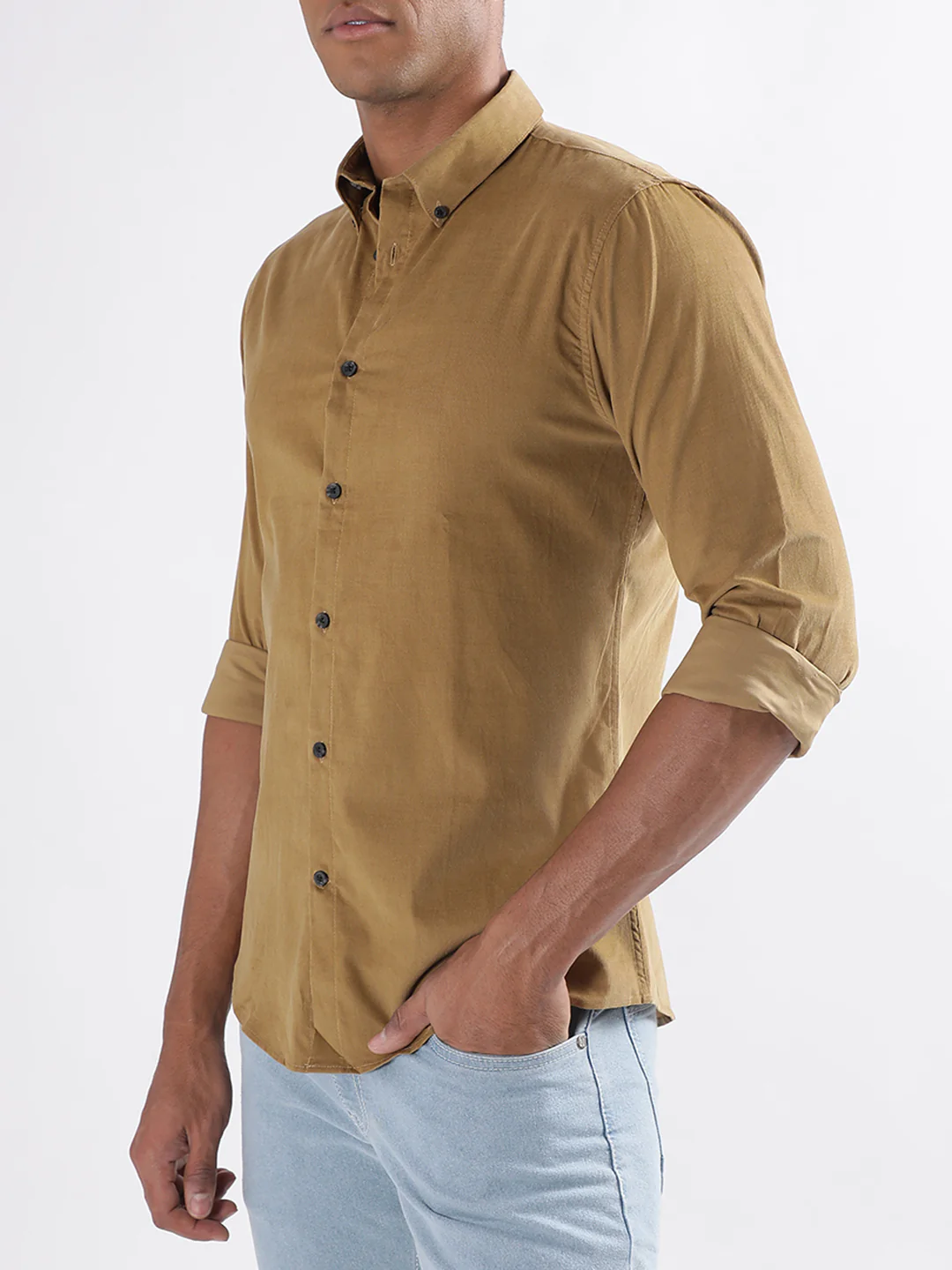 Lindbergh Brown Slim Fit Shirt - Image 2