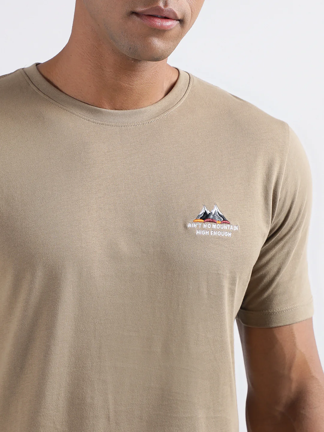 Lindbergh Brown Relaxed Fit Tshirt - Image 6