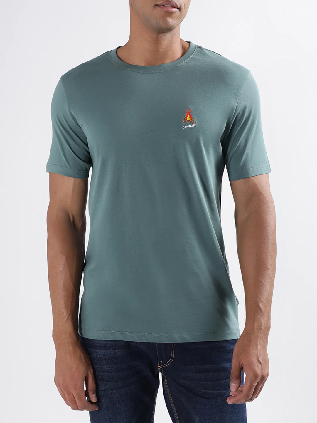 Lindbergh Green Relaxed Fit Tshirt