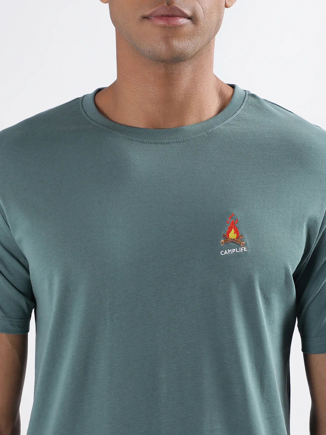 Lindbergh Green Relaxed Fit Tshirt - Image 5