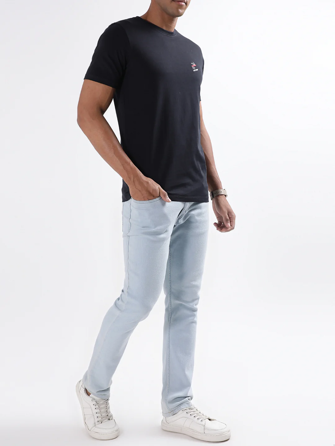 Lindbergh Black Relaxed Fit Tshirt - Image 4