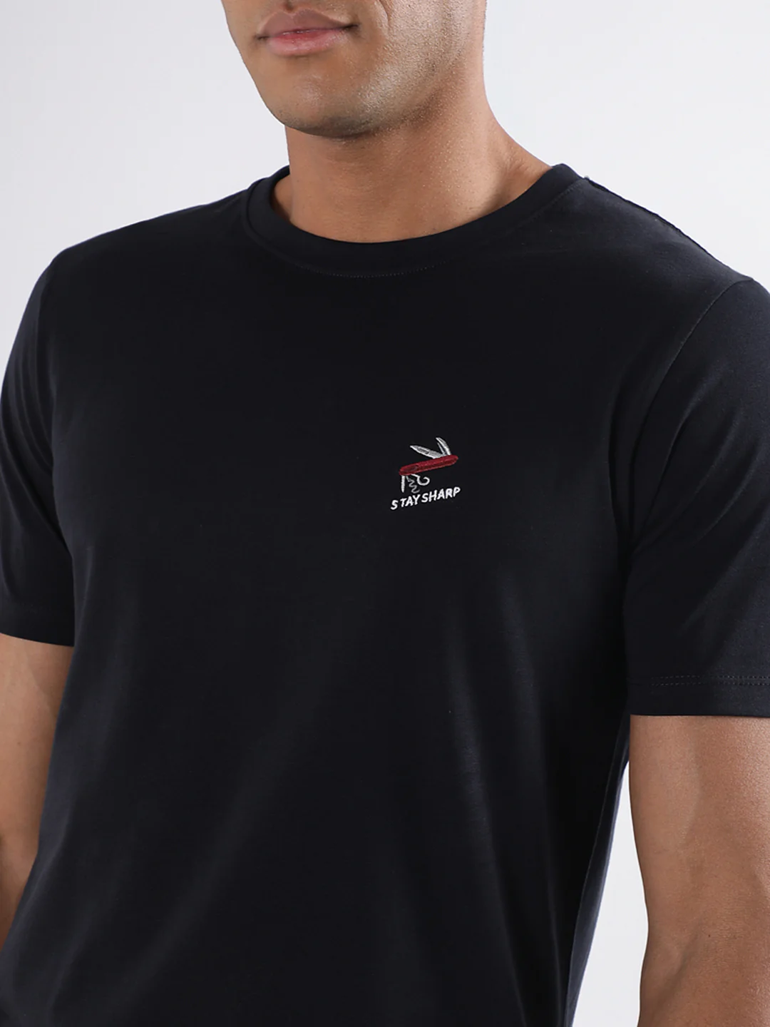Lindbergh Black Relaxed Fit Tshirt - Image 6