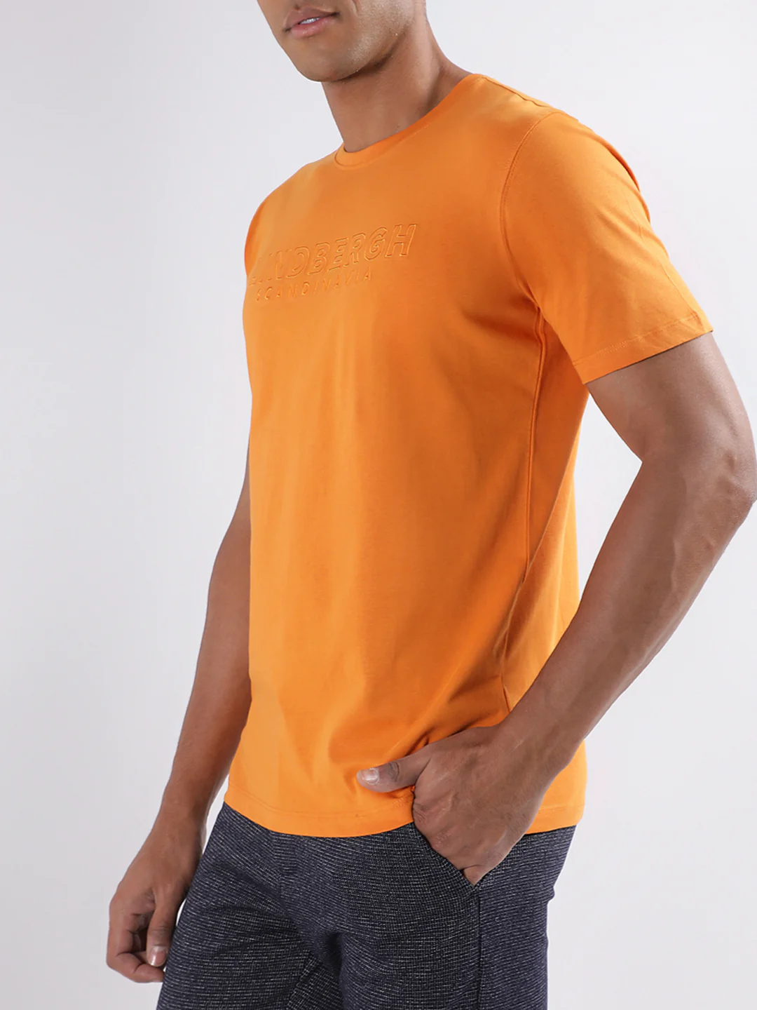 Lindbergh Rust Logo Relaxed Fit Tshirt - Image 2