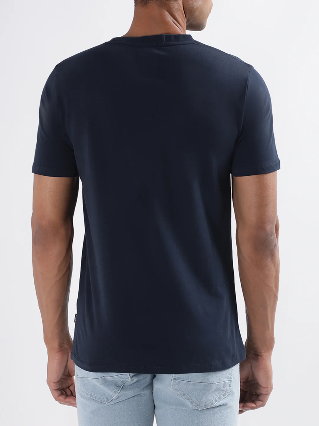 Lindbergh Blue Logo Relaxed Fit Tshirt - Image 3