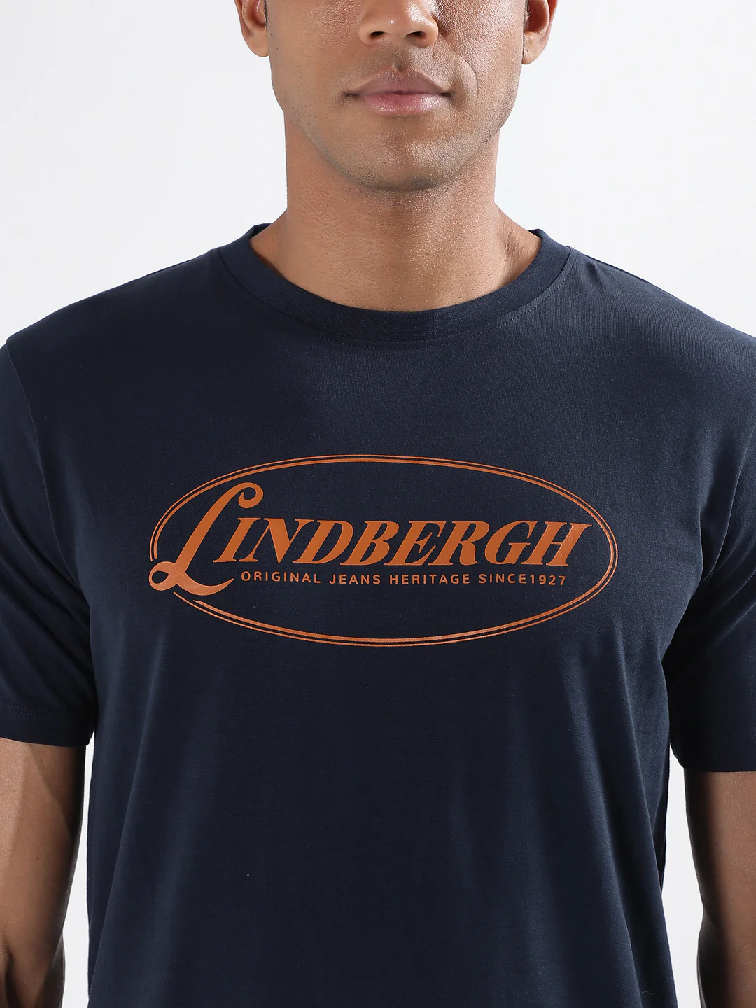 Lindbergh Blue Logo Relaxed Fit Tshirt - Image 5