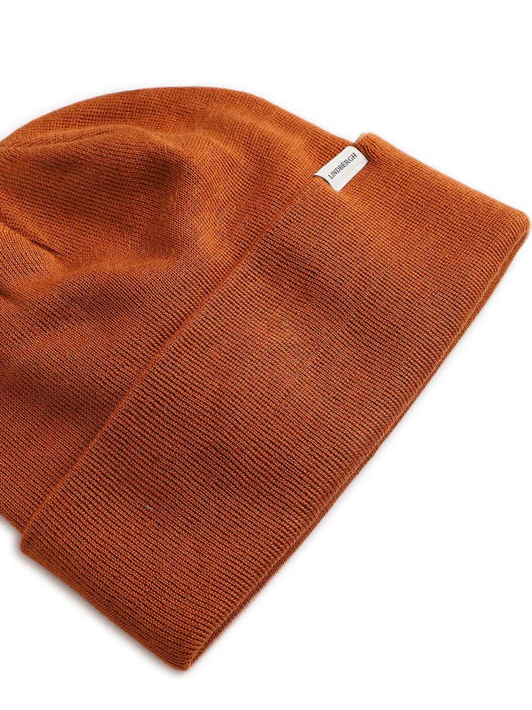 Lindbergh Men Rust Solid Beanie Caps - Image 3