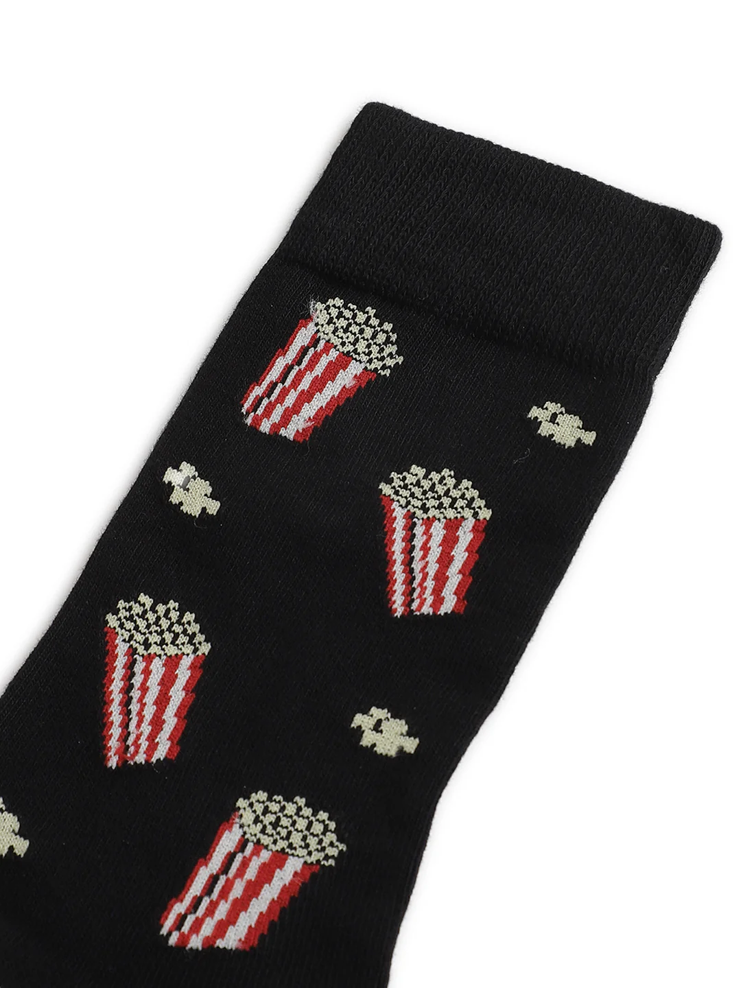 Lindbergh Men Black Printed Socks - Image 3