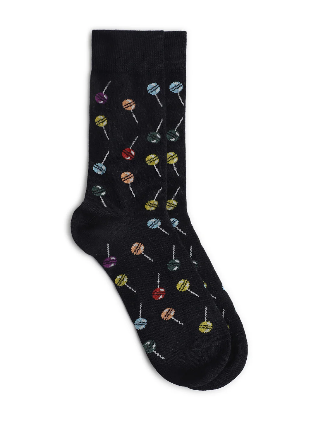 Lindbergh Men Navy Blue Printed Socks