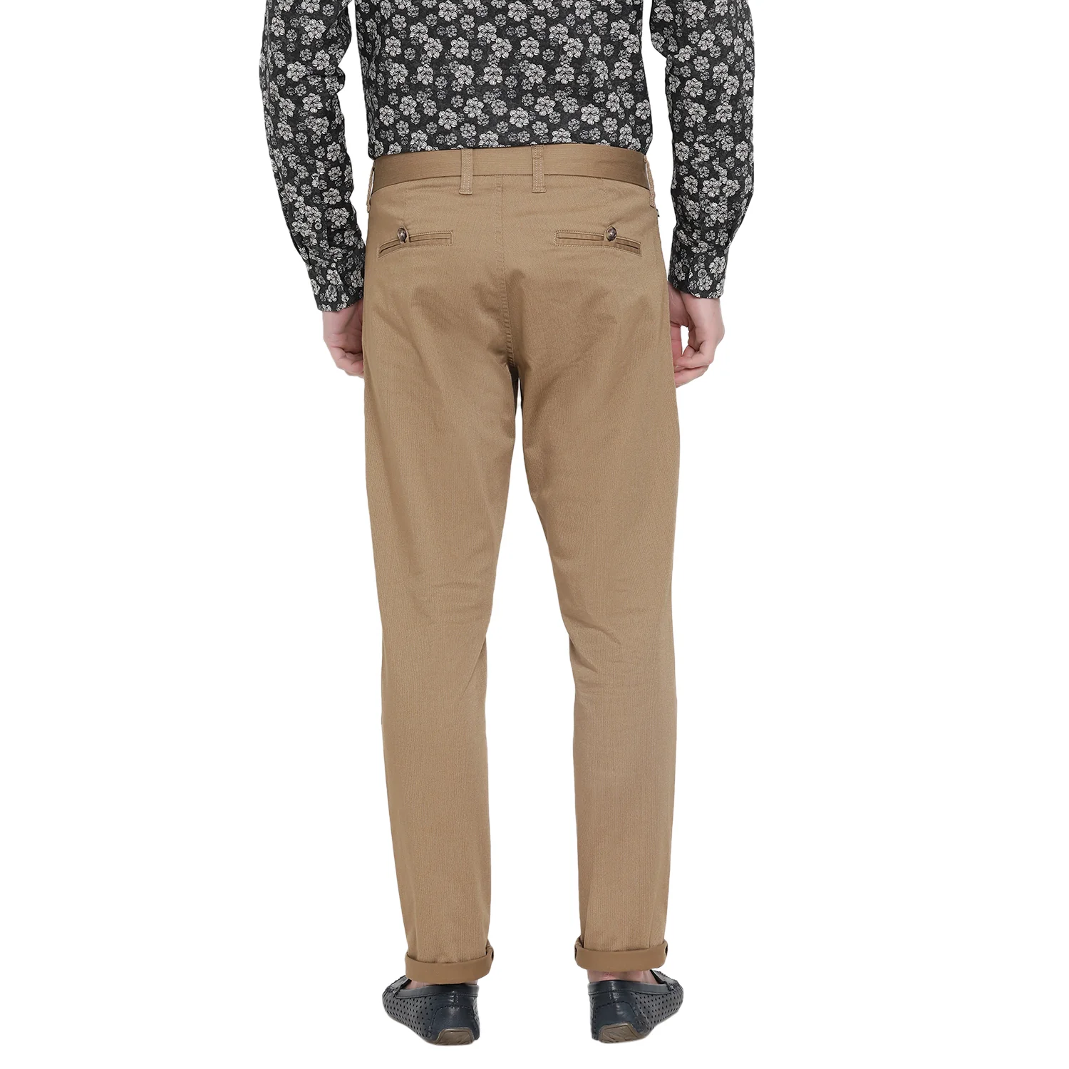 Matinique Men Beige Solid Regular Fit Trouser - Image 4