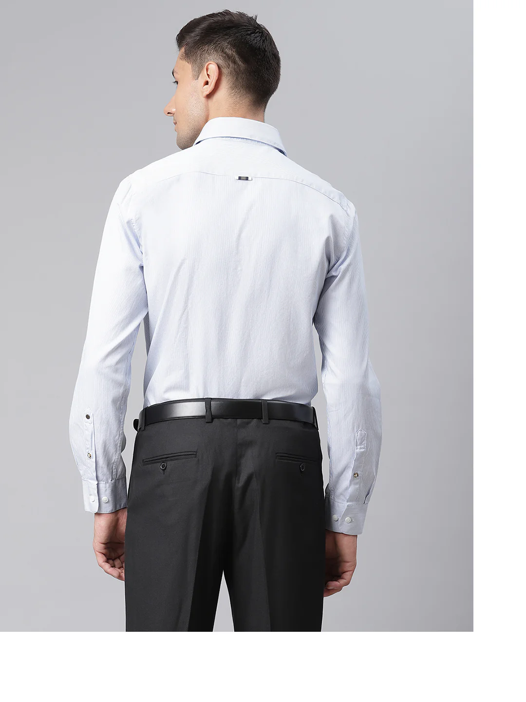 Matinique Men Blue Solid Collar Shirt - Image 2